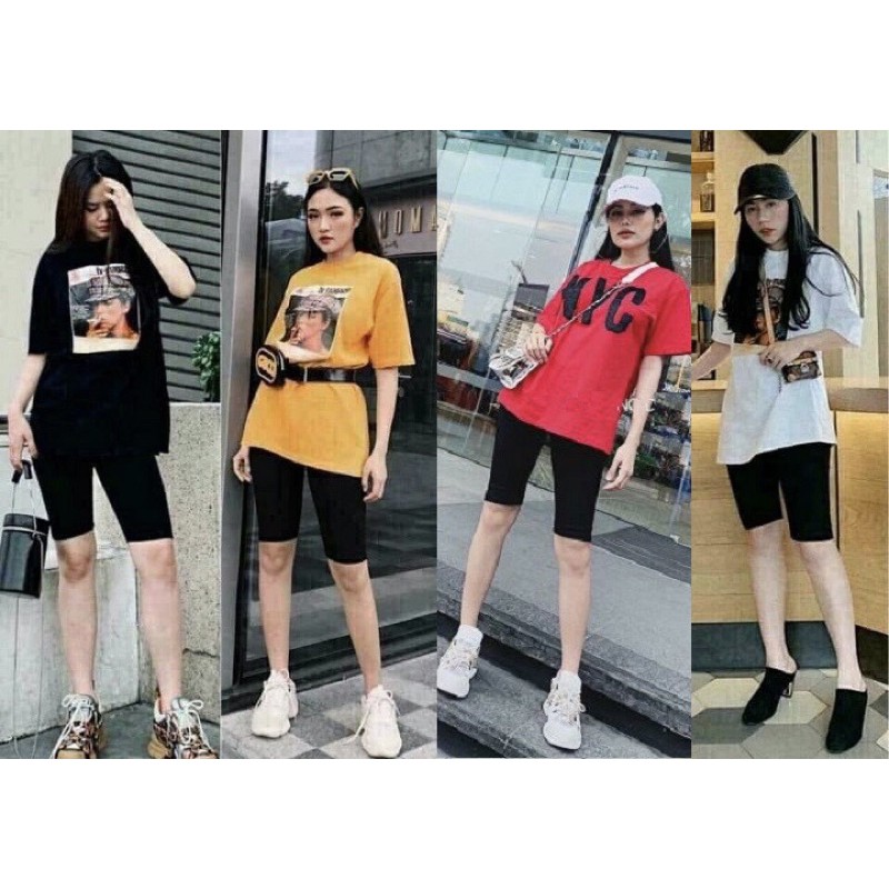 Quần legging lửng