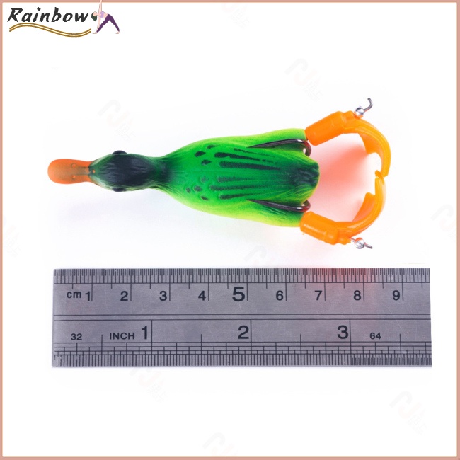 Mồi Câu Cá Giả Hình Con Vịt 8.5cm 12g Thiết Kế Hai Đầu Xoay Được