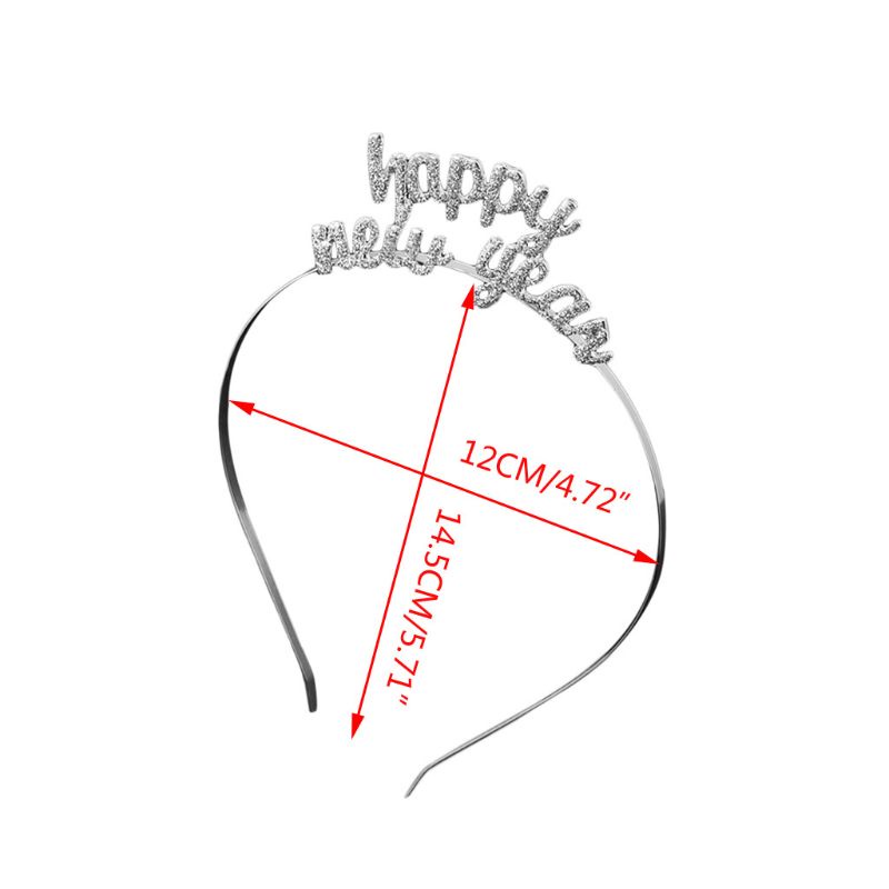 Flgo Băng Đô Cài Tóc Chúc Mừng Năm Mới Cho Bé Gái