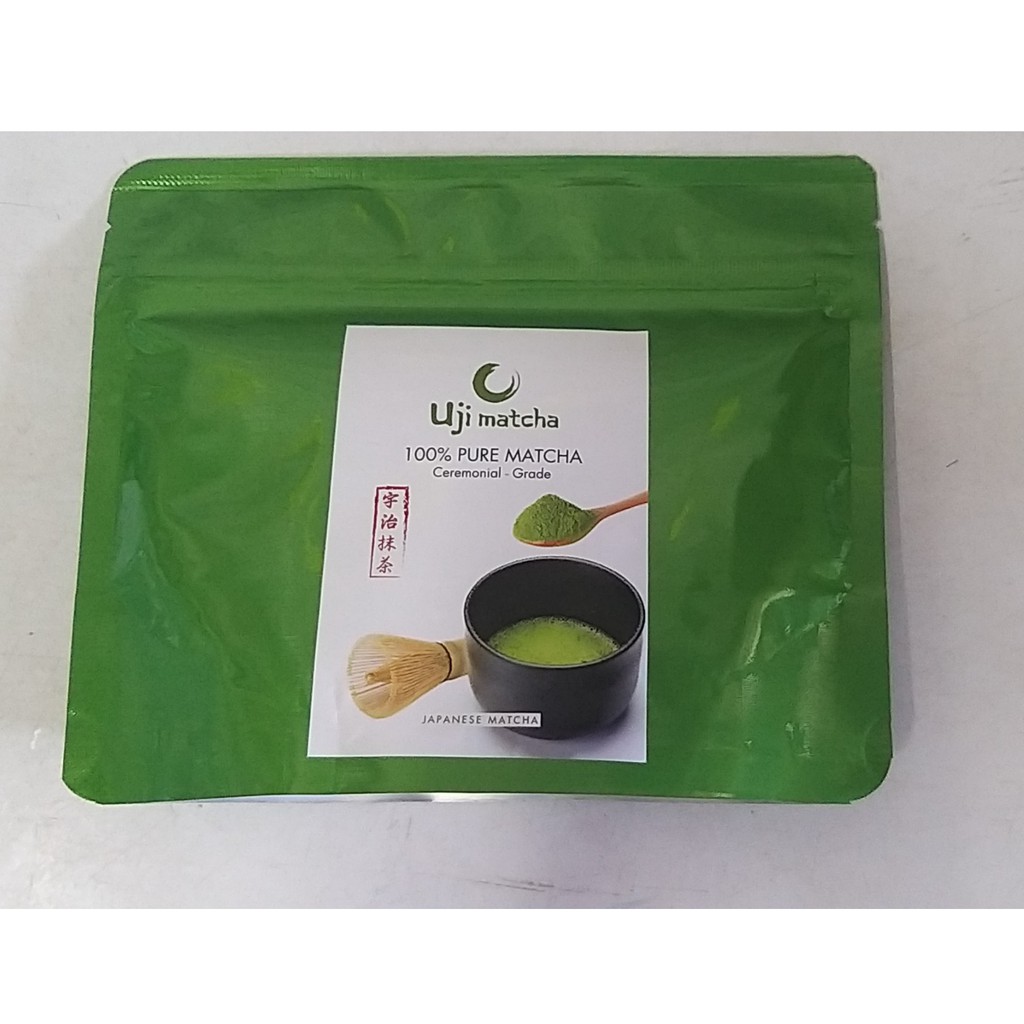 BỘT TRÀ XANH NHẬT UJI MATCHA CEREMONIAL 100g