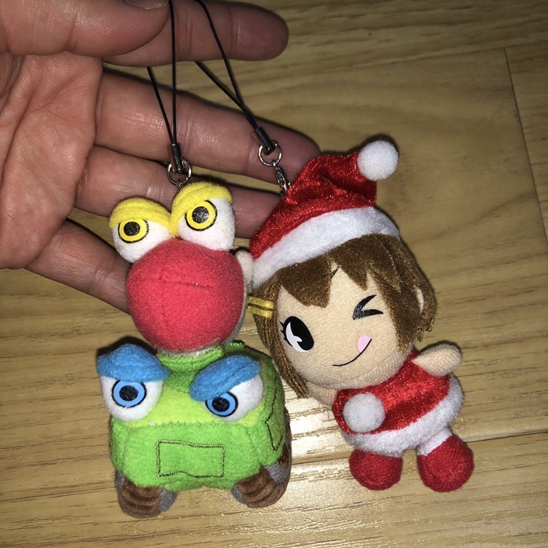 Móc khoá thú bông mini treo balo túi xách , điện thoại