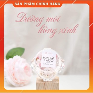SIÊU RẺ sản phẩm SON SÁP -LACO dương ,môi hồng xinh 100% thiên nhiên ,tinh chất hoa hồng,sản phẩm chính hãng laco