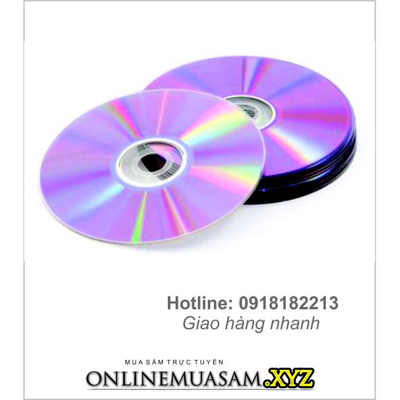 Bộ 10 đĩa trắng CD-R  720MB loại tốt