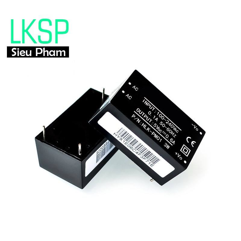 Modul Nguồn HLK-PM01 5V 0.5A 3W