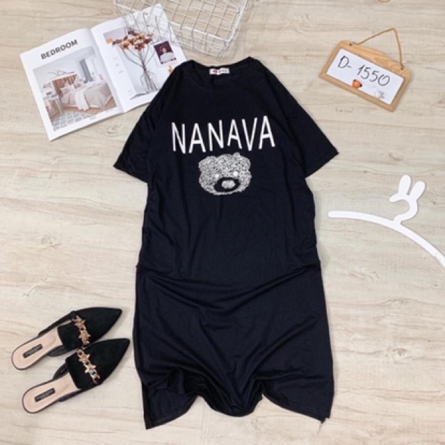Váy xuông gấu nanava - Đầm xuông from rộng dáng dài | BigBuy360 - bigbuy360.vn