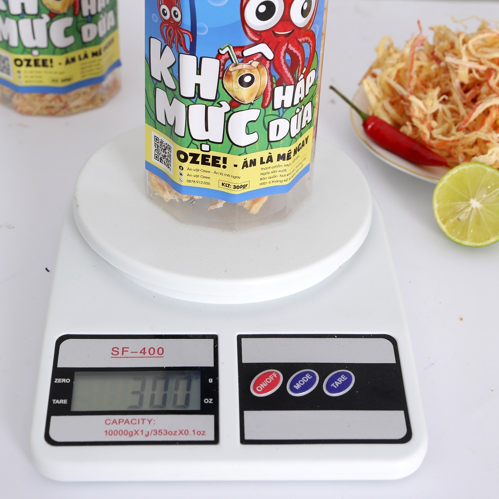 Mực sợi hấp nước dừa Ozee hộp 300g, Ăn vặt Hà Nội - Ăn là mê ngay | BigBuy360 - bigbuy360.vn