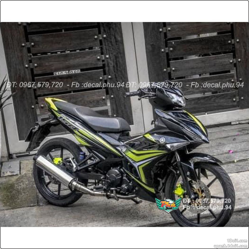 Tem Rời Exciter 150 xe đen (J)
