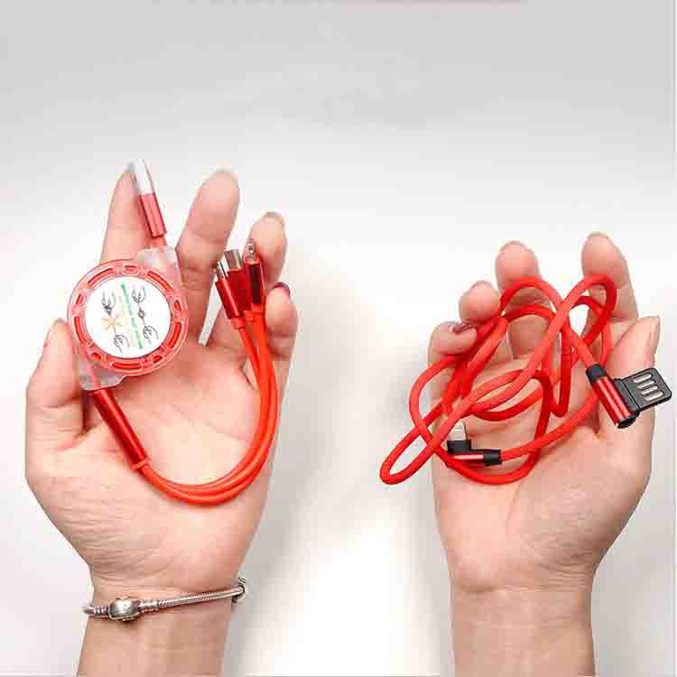 Sạc Điện ThoạiFREESHIPDây Sạc Rút Điện Thoại 3 Đầu Tiện Lợi (Tuyển Sỉ)