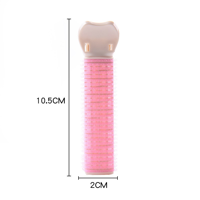 Kẹp tự dính phồng tóc mái loại mới cuộn tròn 2 bên - lô cuốn tóc mái tiện dụng