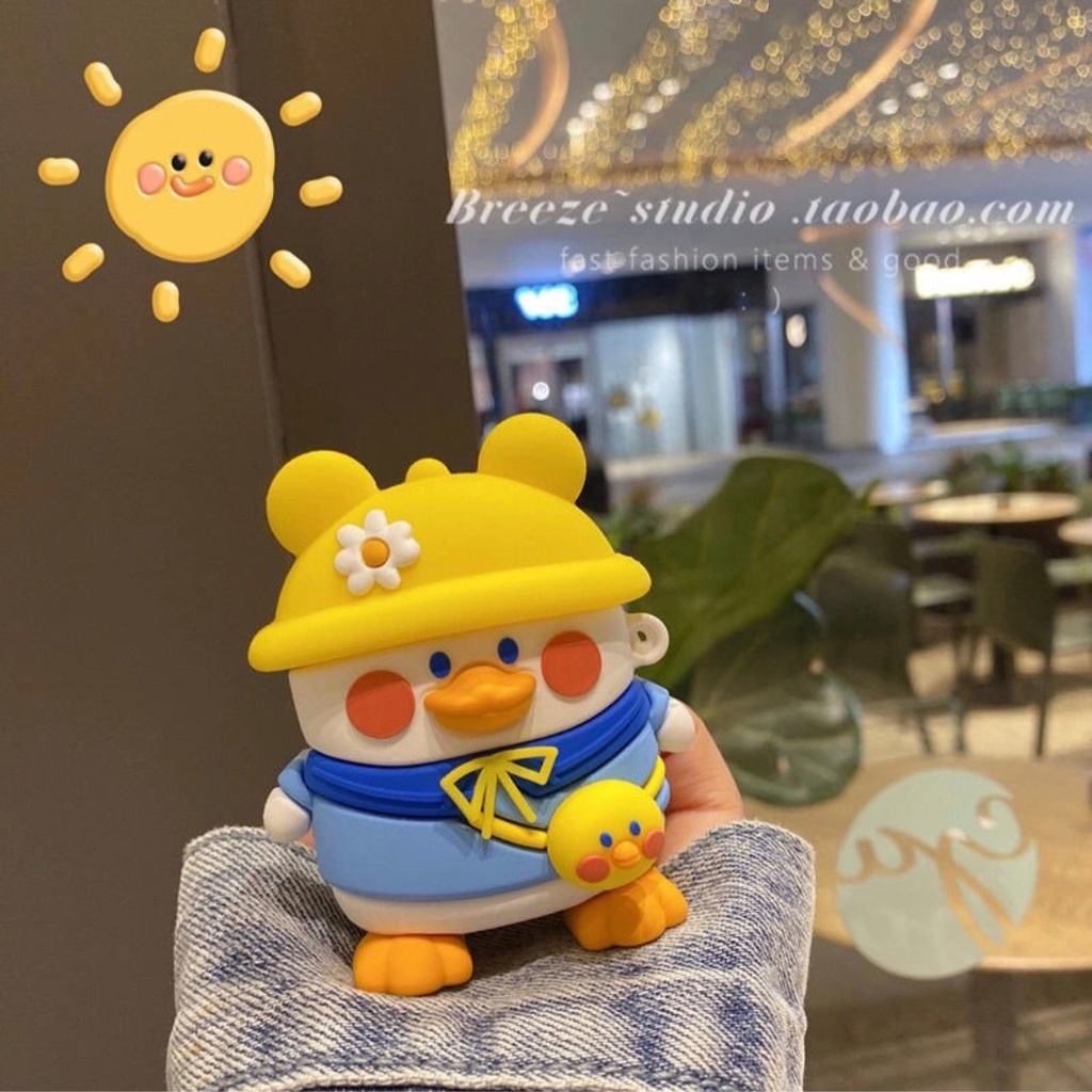 Vỏ Bảo Vệ Hộp Sạc Tai Nghe REMAX TWS 50I Bằng Silicon Hình Nhân Vật Hoạt Hình 3D Dễ Thương