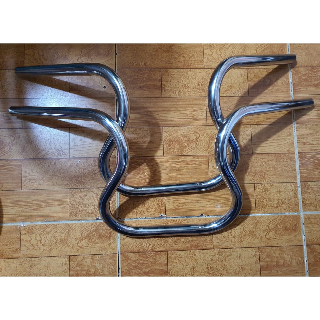 ghi đông bobber 22mm inox