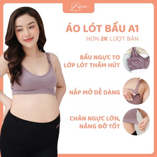 Áo ngực cho con bú A1 không gọng nâng đỡ tốt, áo lót thấm hút