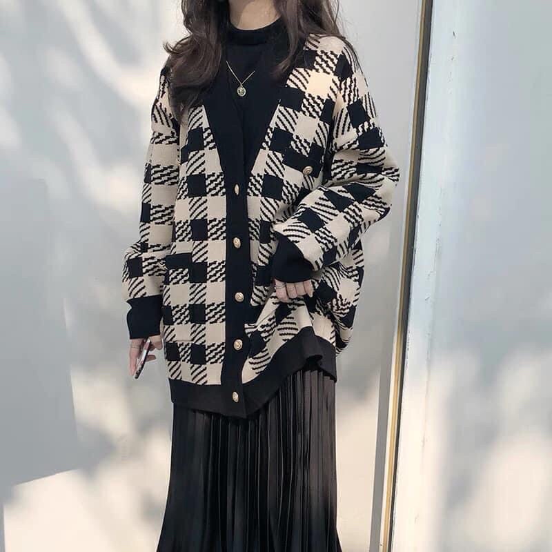 CADIGAN KẺ CARO HOT HIT | BigBuy360 - bigbuy360.vn