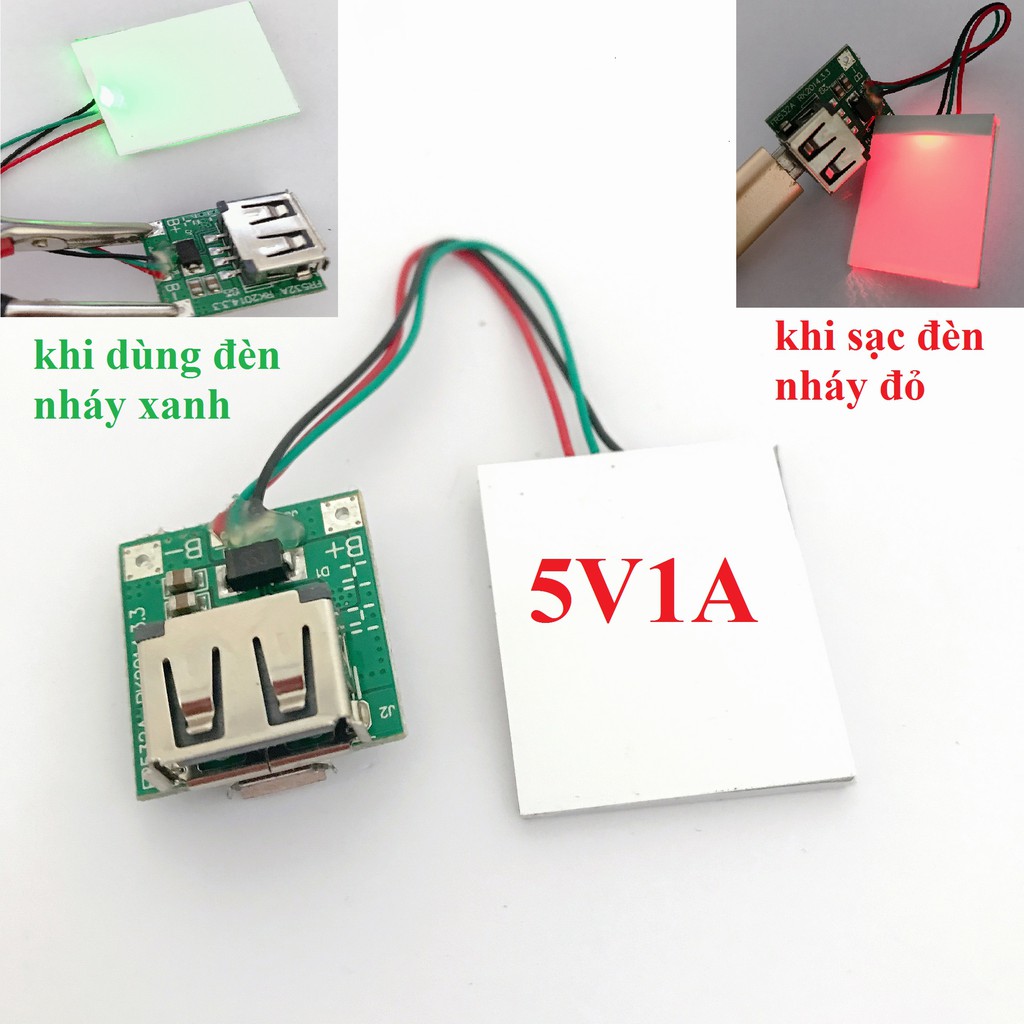 Mạch sạc dự phòng 5V1A mini