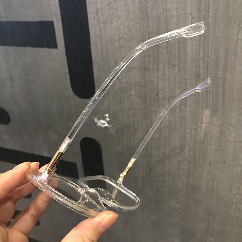 Mắt Kính Gọng Vuông Lớn Trong Suốt Chống Ánh Sáng Xanh Phong Cách Hàn Quốc Cổ Điển Thời Trang Cho Nam Và Nữ