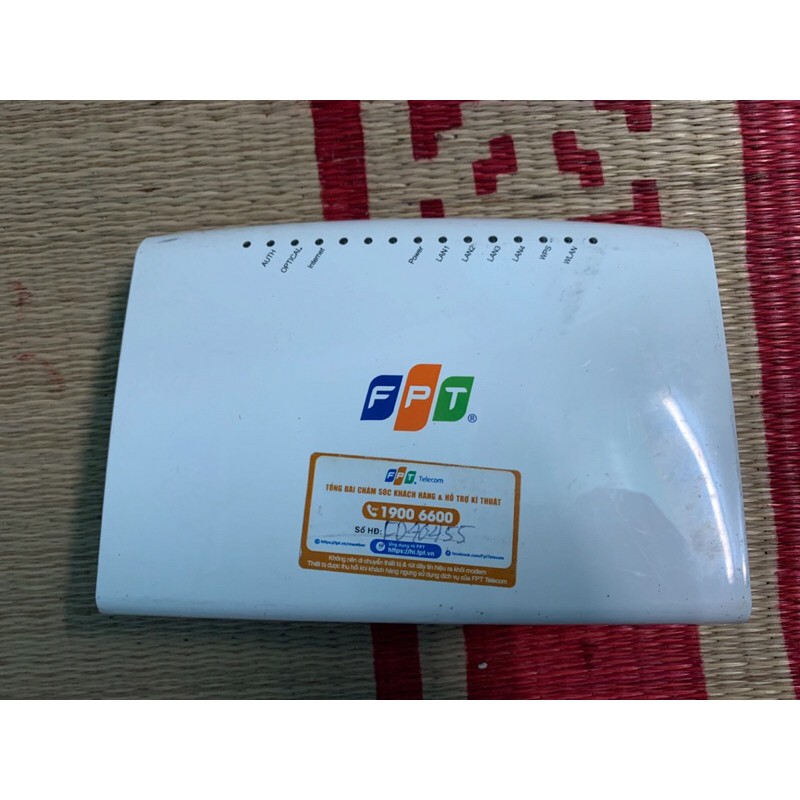 Modem Fpt G97GR3. Sử dụng 4 cổng lan gigabit