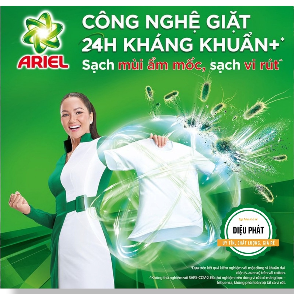 ⚡️ Bột Giặt Ariel Sạch Hoàn Hảo - Khử Mùi Hôi, Hương Nắng Mai Túi 5.5kg