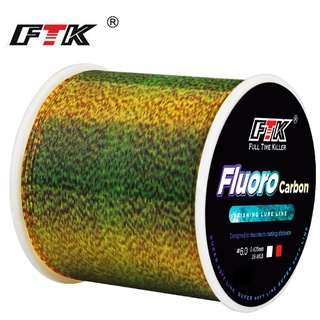 Cước câu cá 3d fluoro carbon tàng hình dài 500m