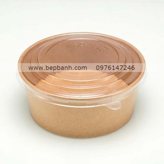 Bộ 2 Tô giấy nắp Pet 750ml