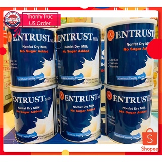 Sữa Entrust Không Đường Mỹ 400G dành cho người Tiểu đường