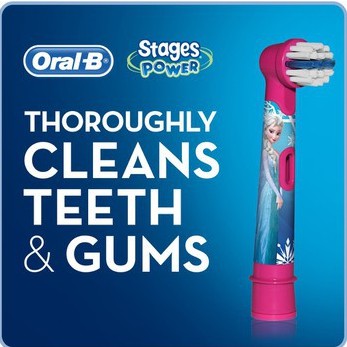 Bàn chải điện Oral-B cho bé gái 5 tuổi Stages Power Disney