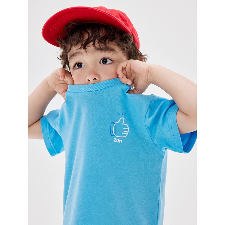 Áo thun mềm mịn mặc mùa hè nhiều màu thương hiệu BALABALA dành cho trẻ em từ 4 đến 8 tuổi 208222117205