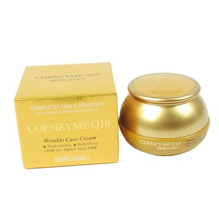Kem dưỡng trắng da và chống nhăn Q10. Bergamo Coenzyme Q10 Wrinkle Care Cream 50gr