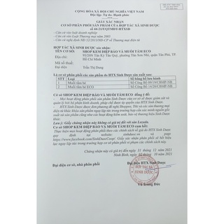 MUỐI TẮM BÉ ECO ( 400gr)