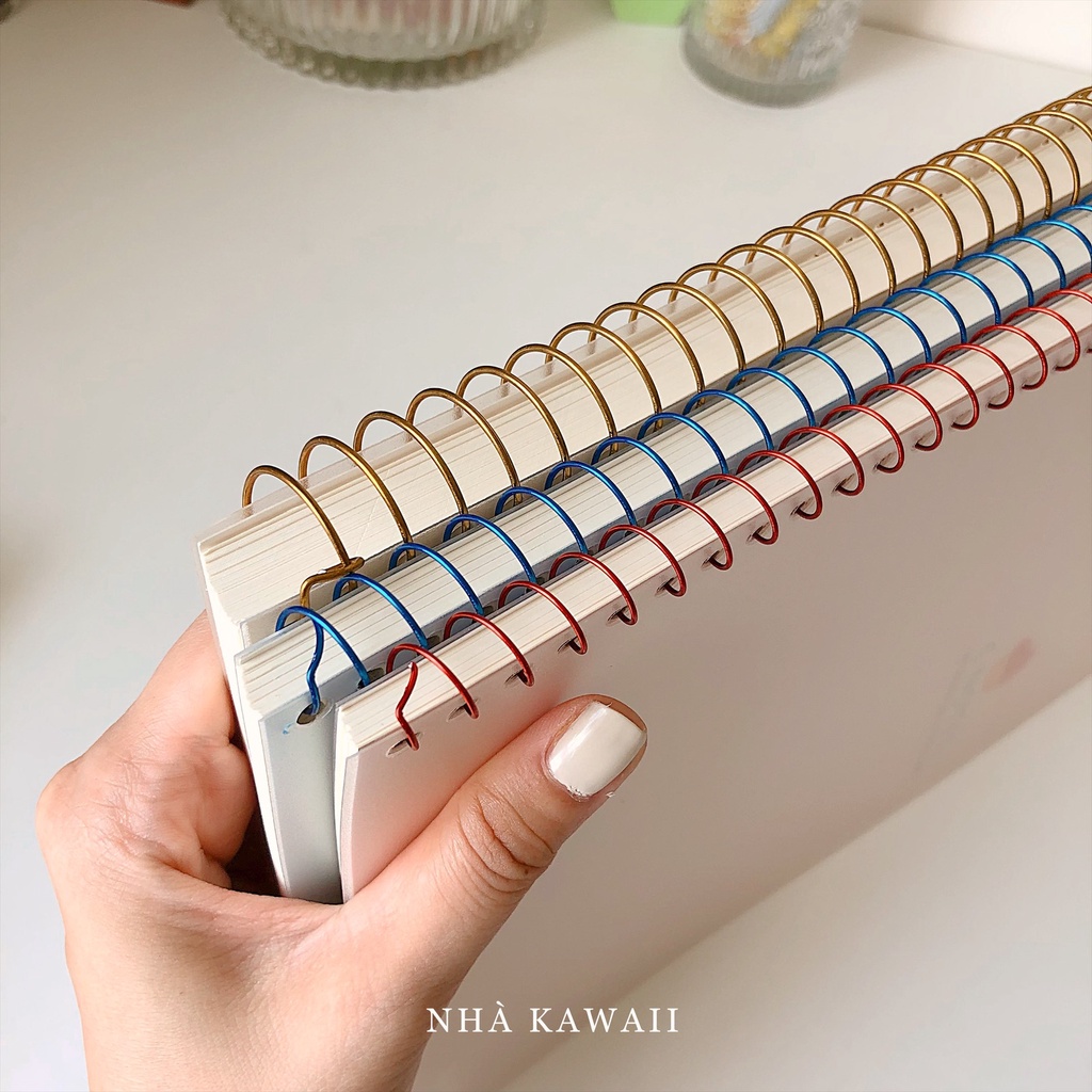 Sổ lò xo giấy cornel Klong C Notes ghi chép thông minh, 80tr - 200tr || Nhà Kawaii