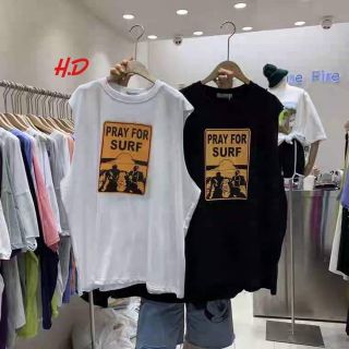 Áo tank top pray for surf