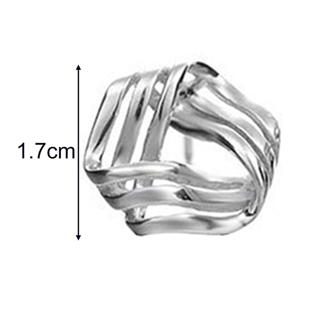 Khuyên tai mạ bạc thiết kế đơn giản thanh lịch dành cho nữ