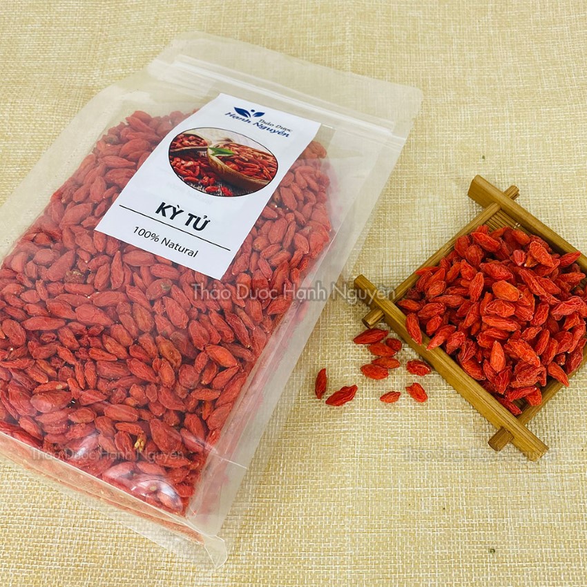 Kỷ tử hữu cơ 1kg (Trà câu kỳ tử Ninh Hạ, chống lão hóa, dưỡng nhan) - Thảo Dược Hạnh Nguyên