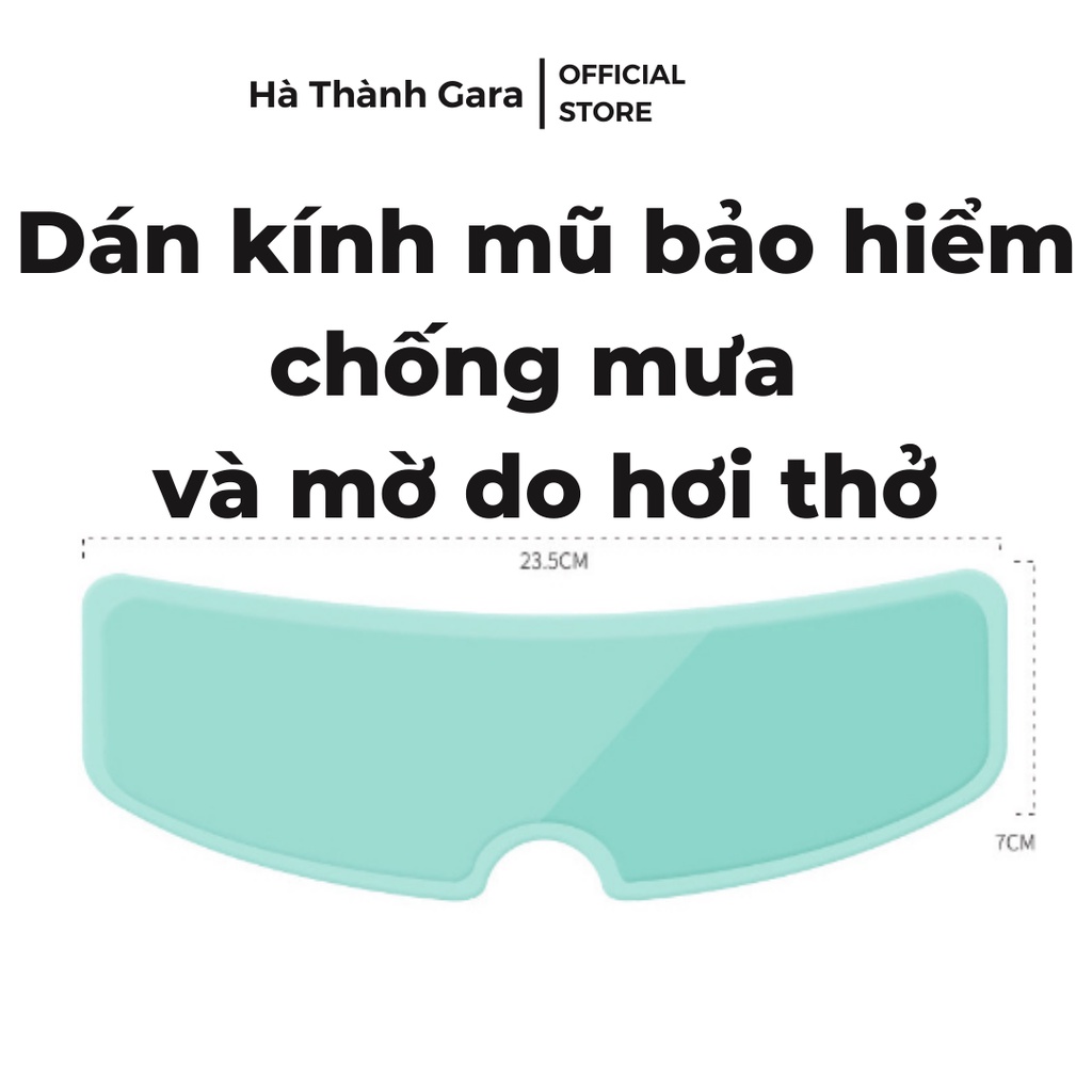 ⚡CẦN THIẾT⚡Miếng dán Nano kính mũ bảo hiểm Chống Mưa, Sương Mù và Chống Hơi Thở trong mũ bảo hiểm