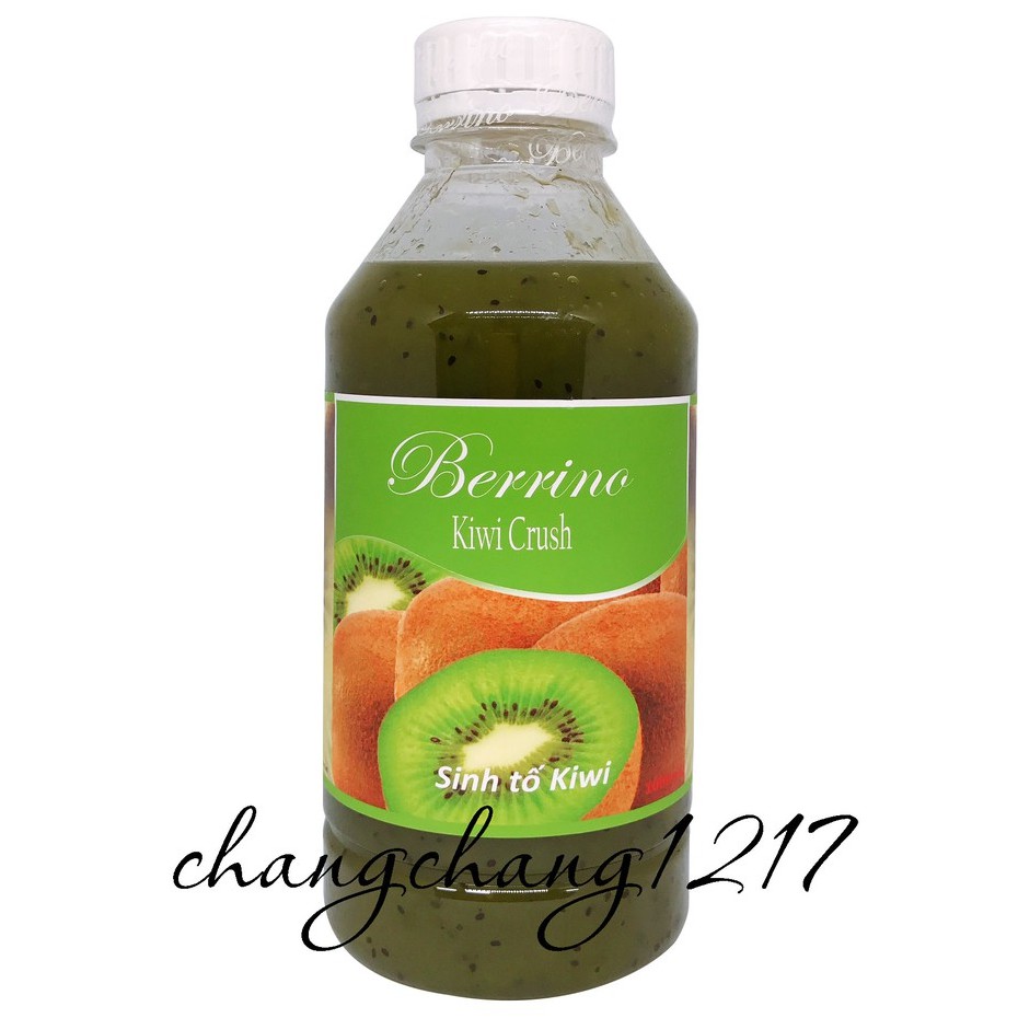 Sinh Tố Berrino Berino Kiwi Chai 1 Lít