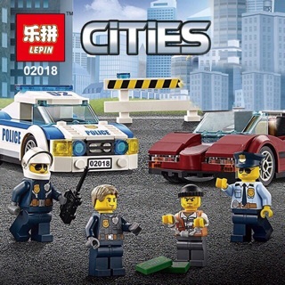 Lego cảnh sát rượt đuổi