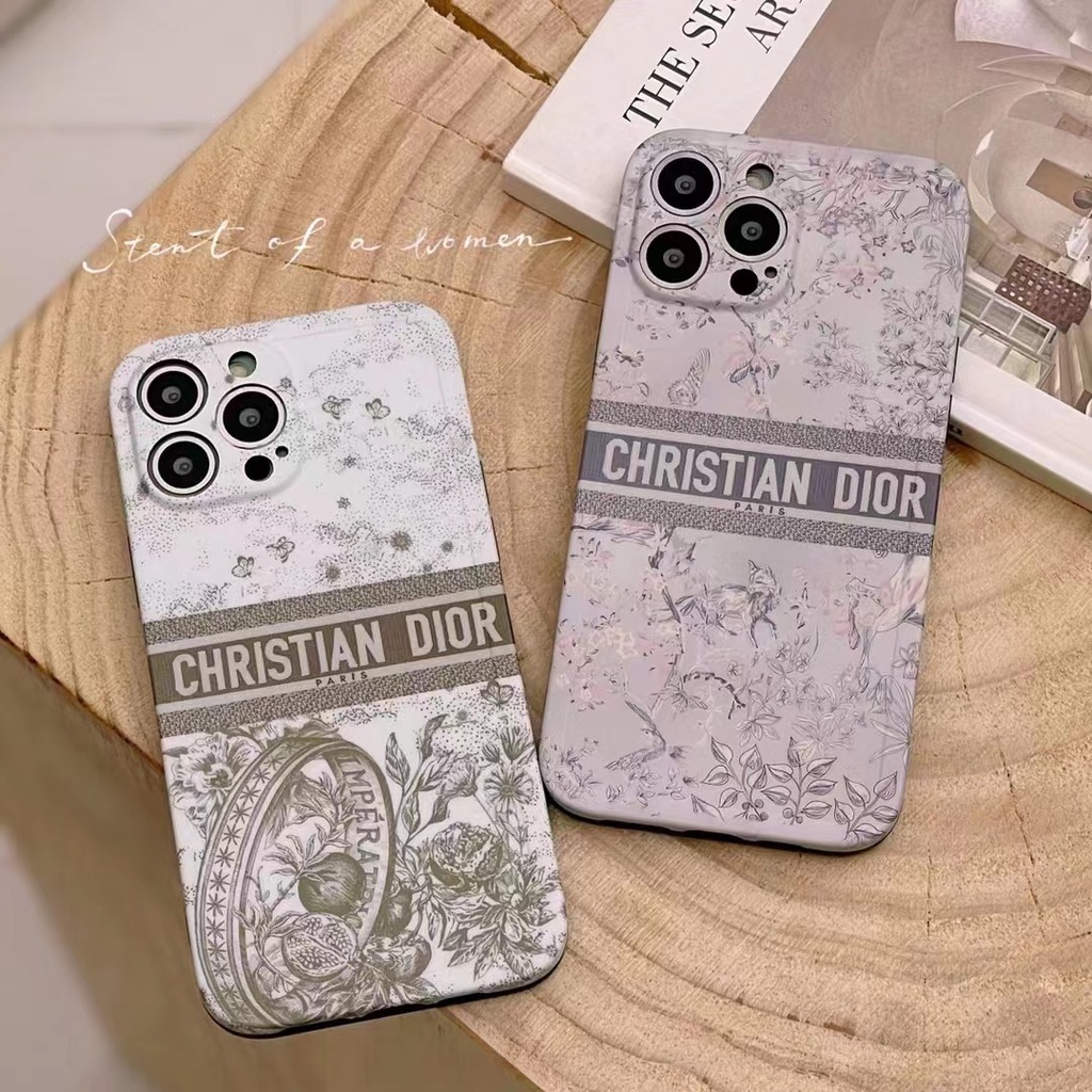 Ốp Điện Thoại In Logo DIOR Sang Trọng Cho iphone 13 Pro Max i13 13pro 11ProMax i11 iX Xs XR Xs Max 14 Pro Max 12Pro 12 Pro Max