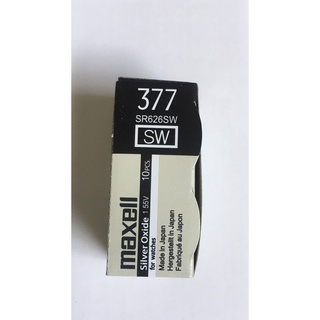 Hộp 10 viên pin Maxell SR626SW G4 AG4 LR626 377 SR626 177 Nhật Bản