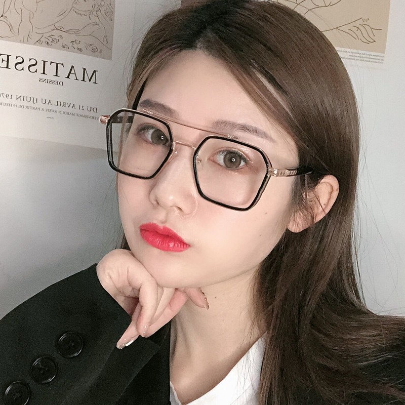 THANH LÝ Lỗi Xước nhẹ NXS Kính mát nam nữ Chrome Hearts vuông to thời trang K0039