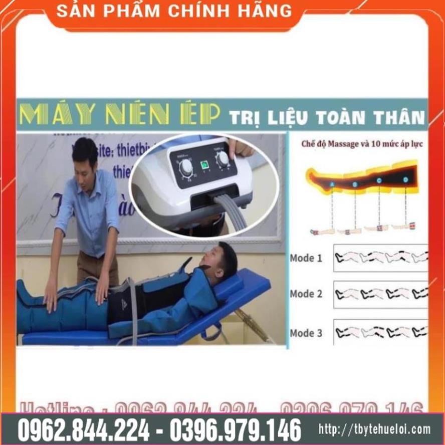 Máy Massage Nén Ép Trị Liệu - Máy Xoa Bóp Toàn Thân Cho Bệnh Nhân Suy Giảm Tĩnh Mạch