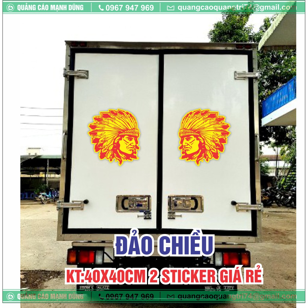 Tem Dán Xe Tải🐷𝑭𝑹𝑬𝑬𝑺𝑯𝑰𝑷🐷NGƯỜI THỔ DÂN 🐷đủ các màu-phản quang