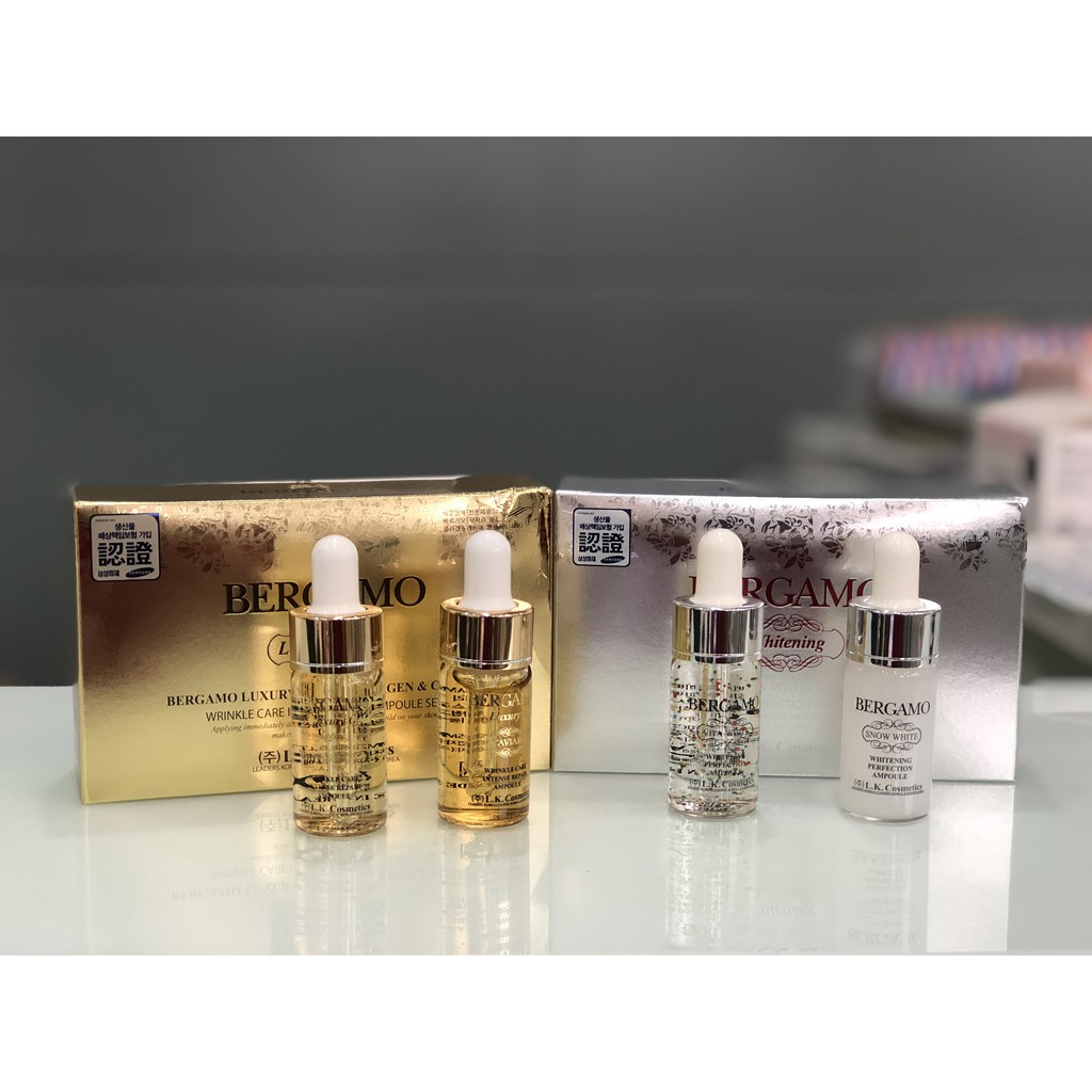 Serum chống nhăn và trắng da Bergamo