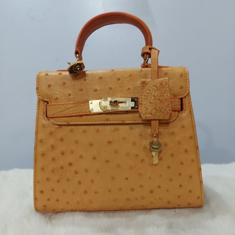 Túi Cầm Tay Đeo Chéo Đi Tiệc S.22 - Dáng Kenly - Da Cá Sấu 100%