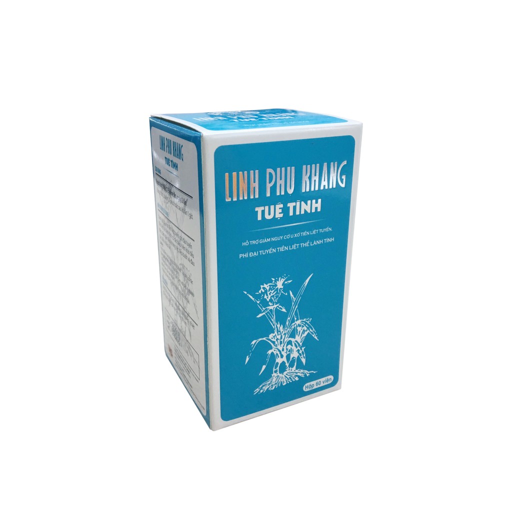 LINH PHỤ KHANG TUỆ TĨNH Hỗ trợ giảm nguy cơ u xơ tiền liệt tuyến, Phì đại tuyến tiền liệt thể lành tính...