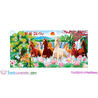 Tranh thêu chữ thập Mã Đáo Thành Công LV3213 kt115x53cm