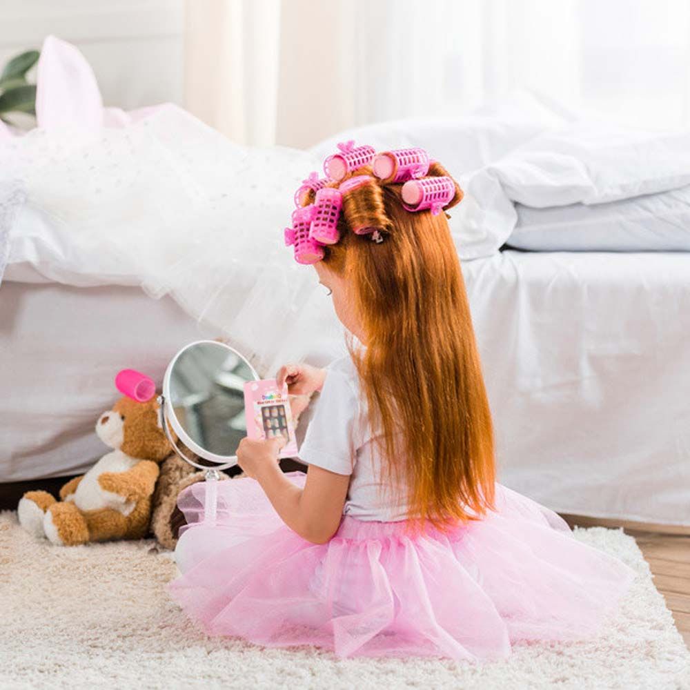 [Hàng mới về] Bộ 120 móng tay giả ngắn họa tiết hoạt hình 3D nhiều màu dễ thương cho bé gái