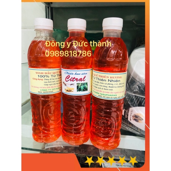 Tinh dầu quế chai 500ml nguyên chất 100%