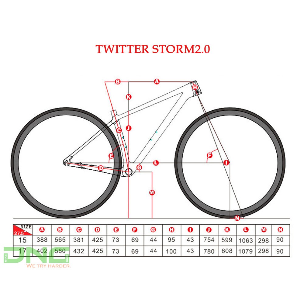Xe đạp địa hình Twitter Storm 2.0 M7000 33S bản đổi màu