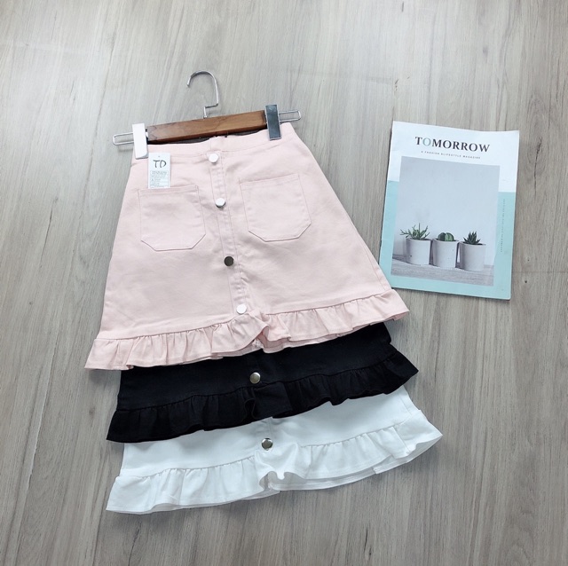 Chân váy đuôi cá chất kaki - Hình và clip thật 100% | BigBuy360 - bigbuy360.vn