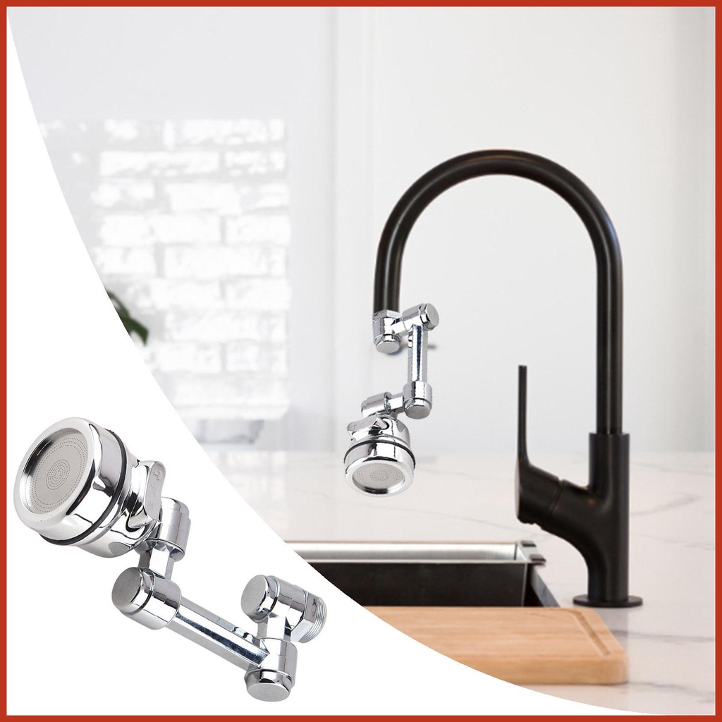 Đầu Vòi Nước Xoay 1080 Độ Mở Rộng Thiết Kế Thông Dụng Cho Nhà Tắm