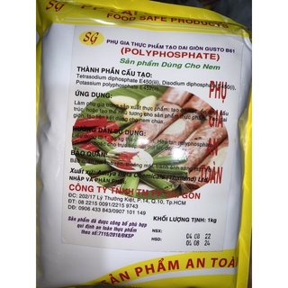 1kg Phụ gia tạo dai dòn, kết dính cho nem chua thay thế hàn the